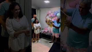 Unusual Gender Reveal Party ❤️💙​⁠ [upl. by Aisatsan691]