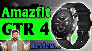 🤯Amazfit GTR 4 🔥New Version ✨Stunning Design amp ⚡Powerful Features [upl. by Sidra558]