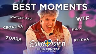 Eurovision 2024 BEST MOMENTS that made it ICONIC [upl. by Annerol]