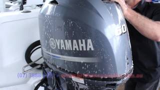 How to flush your motor  presented by Brisbane Yamaha [upl. by Sellihca]