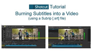 Burning Subtitles into a Video [upl. by Buchanan]