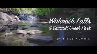 Wahoosh Falls and Sawmill Creek Park Mississauga ON [upl. by Aitnas]