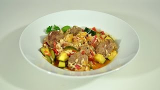 40  Orientalische Hackbällchenpfanne  KanalELF  Koch und Back Rezepte [upl. by Llerrac835]