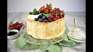 Angel food cake Recipe [upl. by Niwdog]