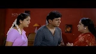 Family upset on Shivarajkumar with Vijay  Best Kannada Scenes  Kannada Movies [upl. by Williamson]