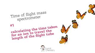 How to calculate the time of flight for an ion in a ToF mass spectrometer [upl. by Wendt]