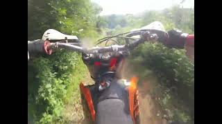 District 6 Dirt Bike Hare Scramble Vet C start Evansville [upl. by Naima]