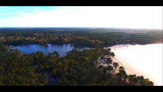 Drone Lac dHostens [upl. by Aerdnad]