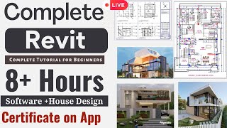 Complete Revit Beginners Tutorial  Revit Tutorial with Detailed Project [upl. by Atalaya623]