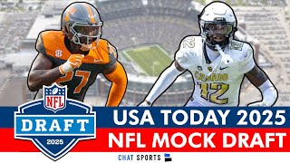 2025 NFL Mock Draft WayTooEarly And SURPRISING 1st Round Projections From USA Today [upl. by Caresse]