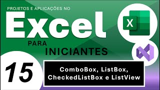 Controles de Listagem  ComboBox ListBox CheckedListBox e ListView [upl. by Deni892]