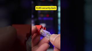 RJ45 Security Lock  Important tools for RJ45 Internet Cable equiinet tech [upl. by Shien]