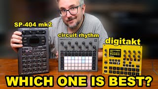 COMPARING SAMPLERS Elektron Digitakt vs SP404 mkII vs Circuit Rhythm — Which one is right for you [upl. by Giardap]