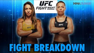 Amanda Ribas vs Rose Namajunas Prediction  UFC on ESPN 53 Breakdown [upl. by Aihpledalihp]