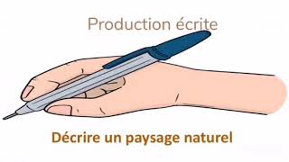 Production écrite description dun paysage [upl. by Adnic]