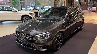 21176 MercedesBenz E 300 de T 4M AMG Line Night Burmester Memo Pano [upl. by Krongold]