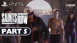 Saints Row Gameplay Walkthrough Part 5 1080P 60FPS HD PS5  No Commentary FULL GAME [upl. by Aihsele]