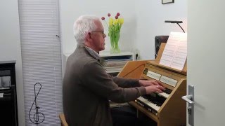 Leo Terlouw speelt op Hauptwerk sampleset Bavokerk Haarlem [upl. by Tterag704]