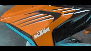 Bodykit Ktm duke Xplorer 200  autologue  ktm adventure [upl. by Eilrahs]