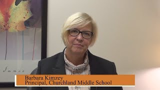 Churchland Middle School Principal [upl. by Ennagem]