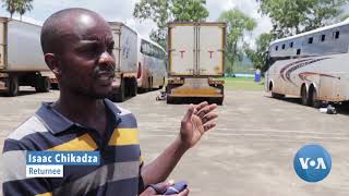 Malawian Migrant Workers Back Home From South Africa Riot in Quarantine [upl. by Oberstone]