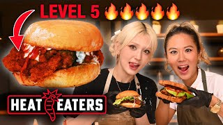 JEON SOMI Kitchen Takeover  Rating NYCs SPICIEST Chicken Sandwiches  Heat Eaters [upl. by Darrick]