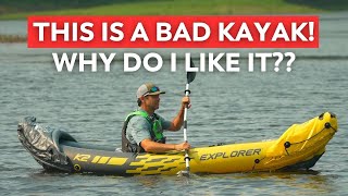 This is NOT a Good Kayak  Intex Explorer K2 Review [upl. by Bogoch408]