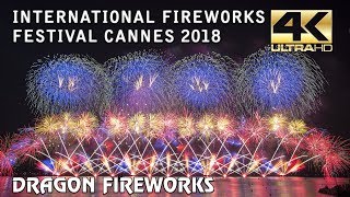 ⁽⁴ᴷ⁾ Festival dArt Pyrotechnique de Cannes 2018 DRAGON FIREWORKS  PHILIPPINES  OFFICIAL VIDEO [upl. by Adyahs]