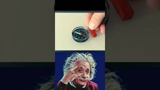 How does a compass work by magnetic knowledge shorts physics [upl. by Amerak647]