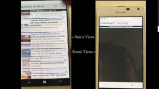 Xamarin UWP Native vs Forms Layout performance [upl. by Gilberte640]