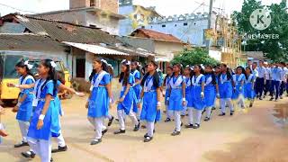 independence Day 15August Sagarpali  Gangadhar Meher High School [upl. by Gareri953]