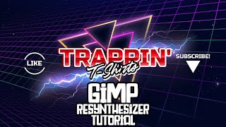 GIMP RESYNTHESIZER TUTORIAL [upl. by Enidualc]