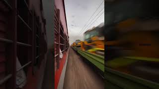 14211 Agra  New Delhi Intercity Expressrailwayrunning trainvideo train indianline [upl. by Clorinda]