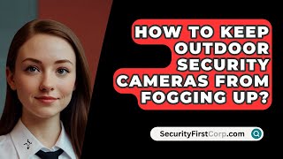 How To Keep Outdoor Security Cameras From Fogging Up  SecurityFirstCorpcom [upl. by Eneres]