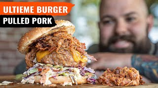 Hoe maak je PULLED PORK op de BBQ  Pulled Pork Burger [upl. by Anora]