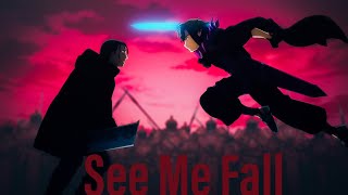 Eiji Vs Poh See Me Fall  AMV [upl. by Sdlonyer]