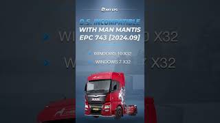 OS incompatible with Man Mantis EPC 743 202409 shorts mantrucks dieselengine dieseltrucks [upl. by Row864]