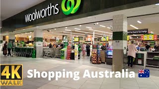 Woolworths Supermarket Shopping in Australia 🇦🇺 [upl. by Hawk]