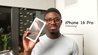 iPhone 16 Pro Unboxing [upl. by Htabmas]