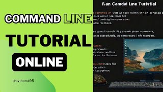 Command Line Tutorial  Python AI pythonai95 [upl. by Rumney]