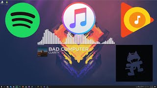 Monstercat Visualizer with Spotify Support 3rd Video Update [upl. by Otaner]