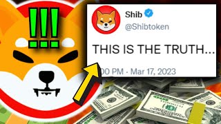 SHIBA INU WILL MAKE US MILLIONAIRES IN UNDER 30 DAYS DEV TEAM BOMBSHELL SHIBA INU COIN NEWS TODAY [upl. by Nitin]