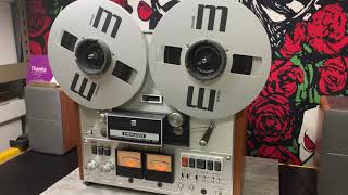 Pioneer RT1020L Reel to Reel – Quick Demonstration [upl. by Crowley]