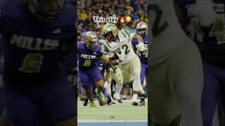 Desoto vs Miller CHECK OUT THIS GREAT PLAY 🔥😳youtubeshorts [upl. by Ahsemat627]