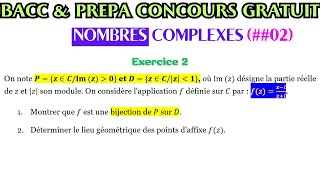 NOMBRES COMPLEXES EXERCICE 2 [upl. by Chappie]