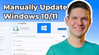 How To Manually Update Windows 1011 [upl. by Nidla]