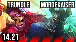 TRUNDLE vs MORDEKAISER TOP  KR Diamond  1421 [upl. by Pelletier]