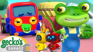 Ouch Watch Out Baby Truck  Geckos Garage Sing Along Song  Truck Cartoons For Kids [upl. by Nara]