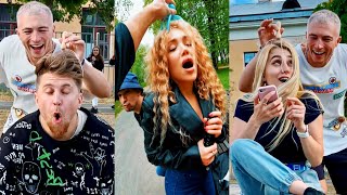 Best People Reactions to Head Massage Prank🤣 [upl. by Rasia556]