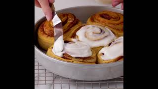 Dulce Leche Cinnamon Rolls  Pillsbury [upl. by Lindley]